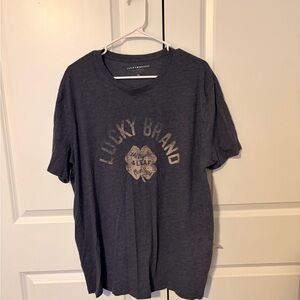 Lucky Brand Men's Charcoal Tee